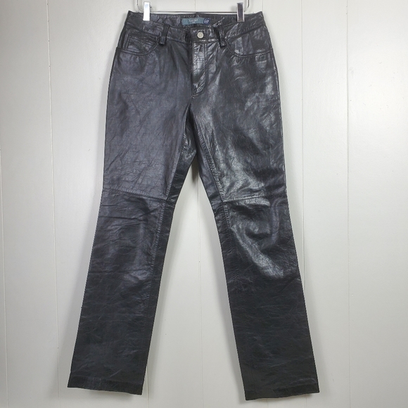 GAP Pants - Gap vintage Y2k bootcut leather pants